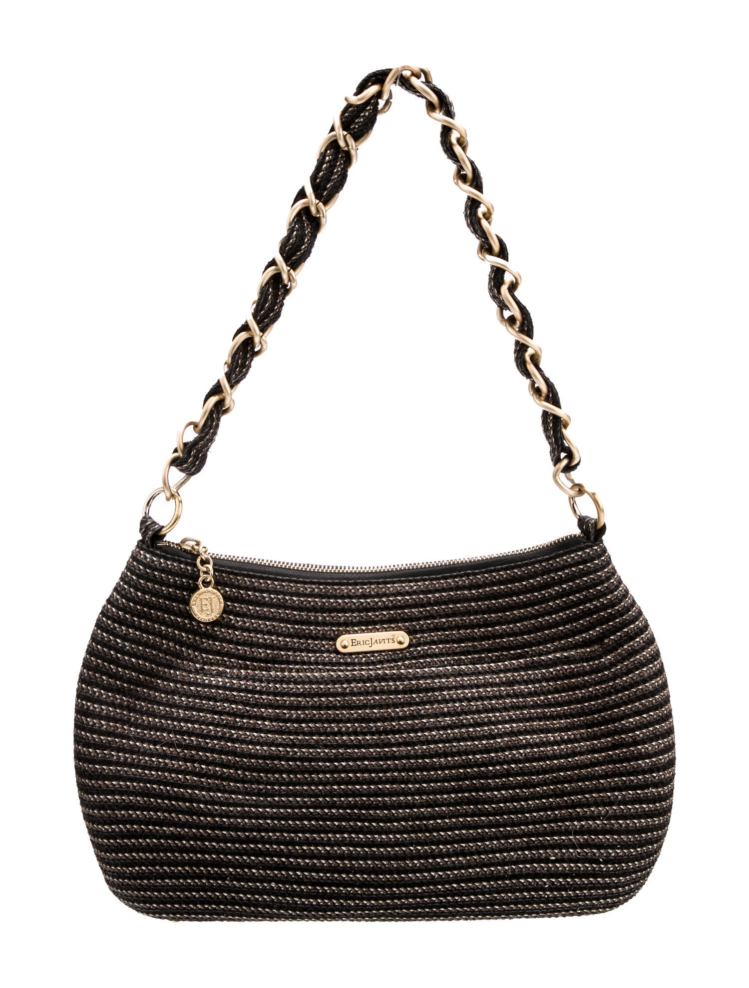 Eric Javits Canvas Shoulder Bag